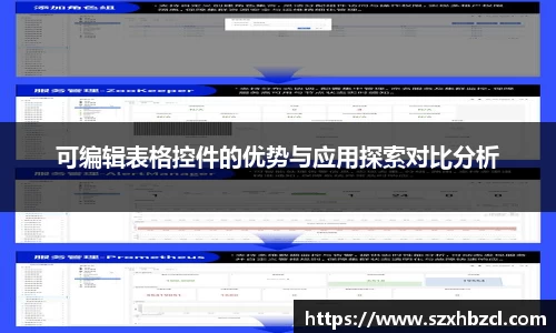 可编辑表格控件的优势与应用探索对比分析